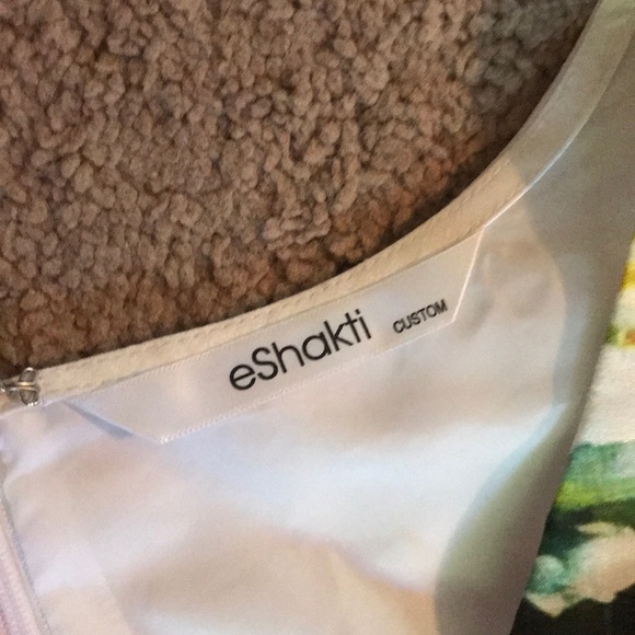 🍋 🌟2x HP🌟 NWOT Plunging Neck Silk Party Dress - Picture 3 of 6